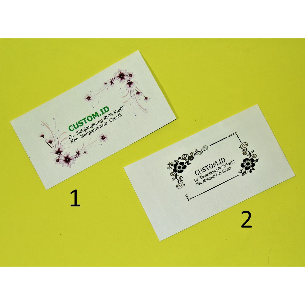 

Amplop Custom isi 10 pcs