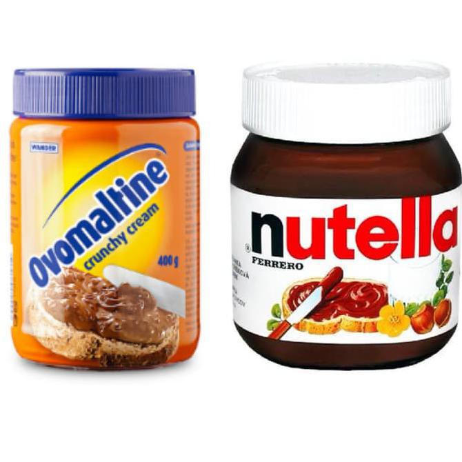 

PROMO!!! OVOMALTINE CRUNCHY SPREAD + NUTELLA SPREAD