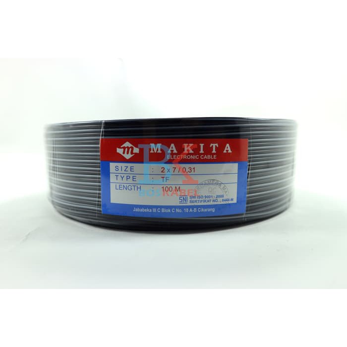 Kabel Tweeter Walet Serabut Makita 2x7