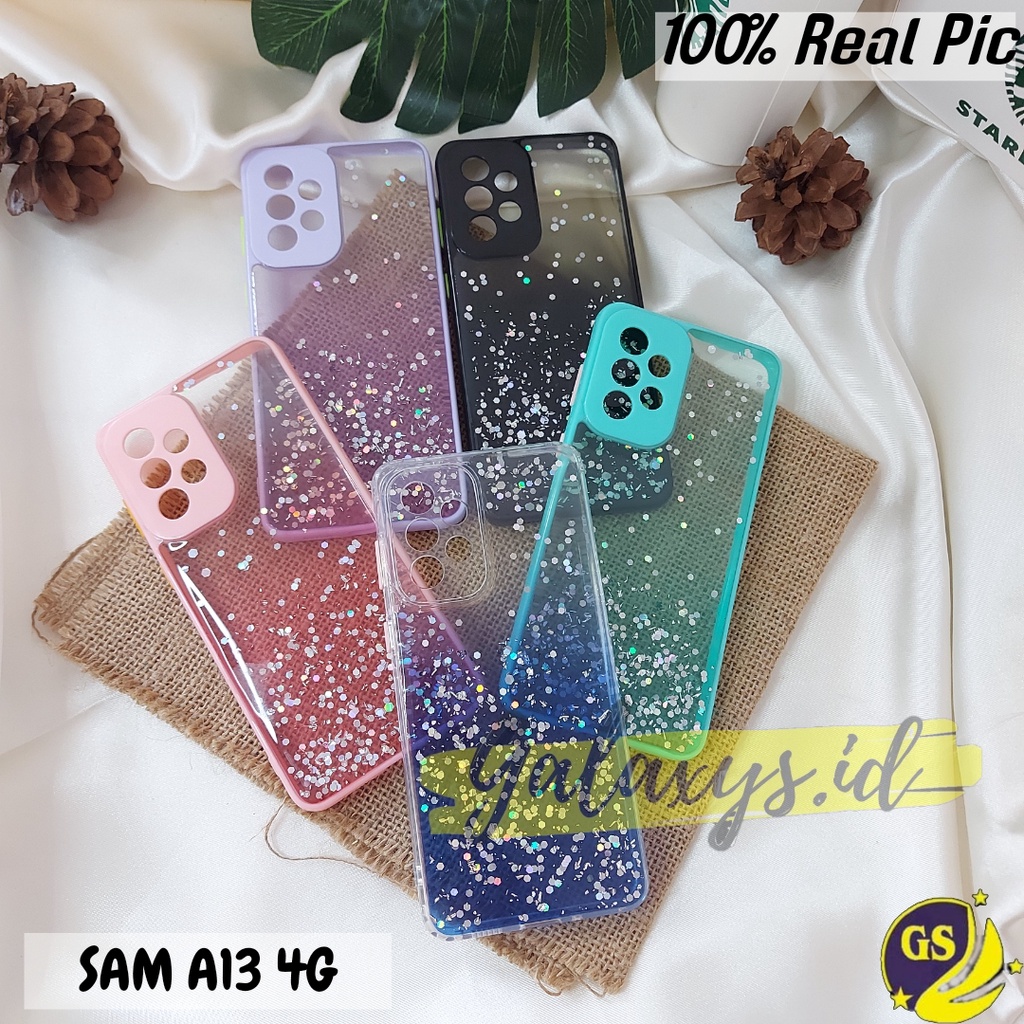 SAMSUNG A04S 2022 S21 FE 2022 A13 4G A23 4G A33 5G A53 5G A73 5G 2022 Case Dove Glitter Bling Star Light Candy  Camera Macaron Gliter Pelindung Kamera