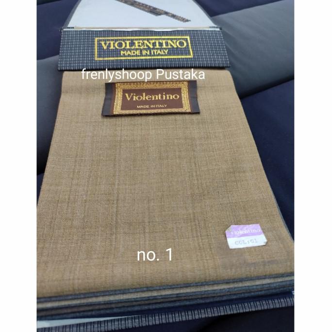 Kain celana wool Violentino super 180'S / Bahan celana wool luxury