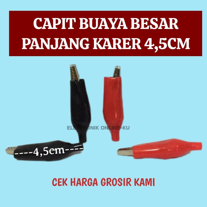 CAPIT BUAYA BESAR JEPIT BUAYA BESAR CLIP KARET BESAR