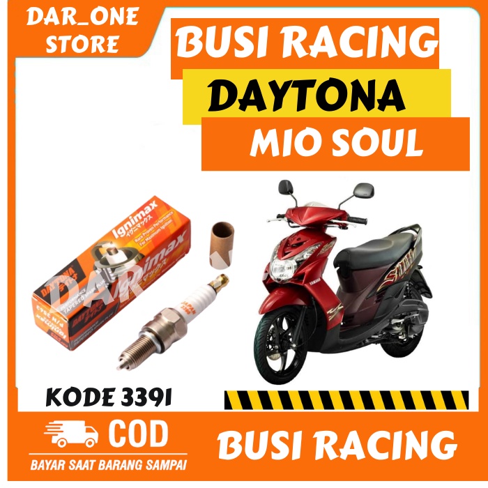 BUSI DAYTONA RACING ORIGINAL YAMAHA MIO SOUL IRIDIUM 3391