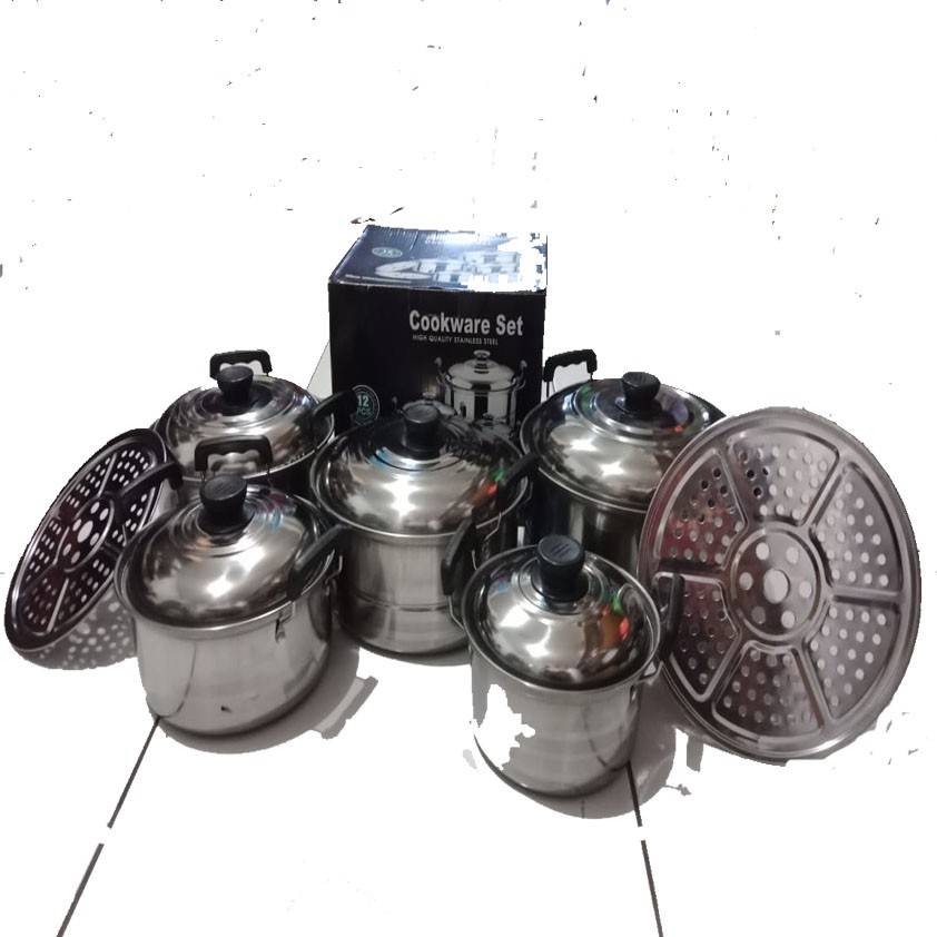 Panci set  cookware 12 pcs