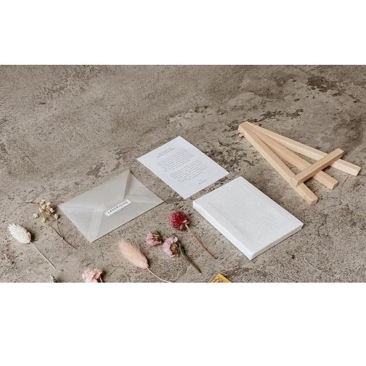 

[KODE BARANG 646] PAKET LENGKAP / KANVAS 20X30CM / PALET / CAT ACRYLIC / KUAS NO.1 / EASEL ( STANDIN