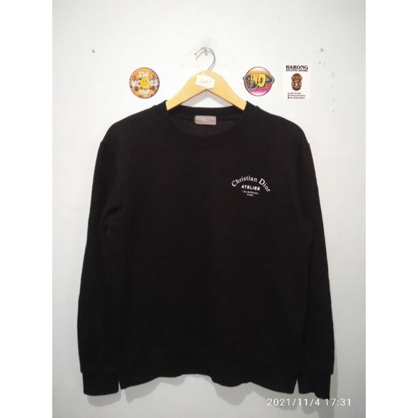 CREWNECK DIOR/CD ATELIER ITALY LOGOPRINT ORIGINAL SECONDBRAND