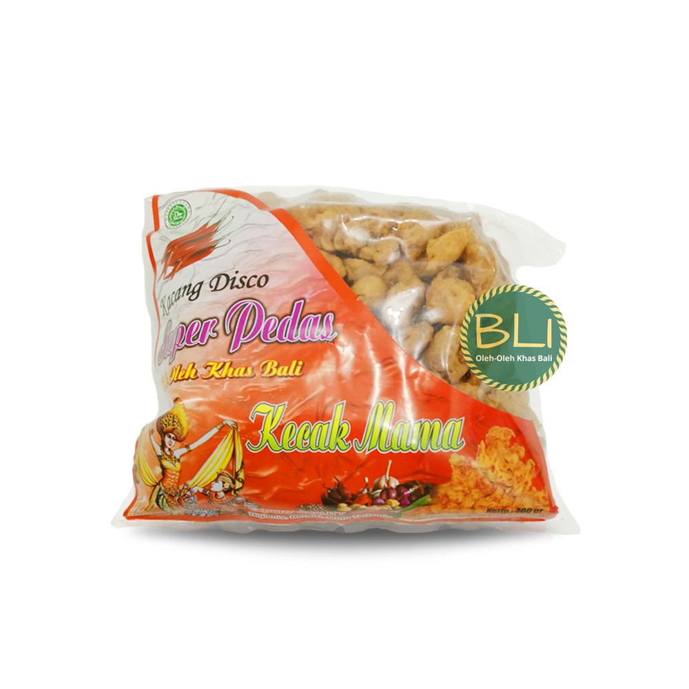 

Kacang Disco KECAK MAMA Super Pedas Kemasan Plastik 400gr