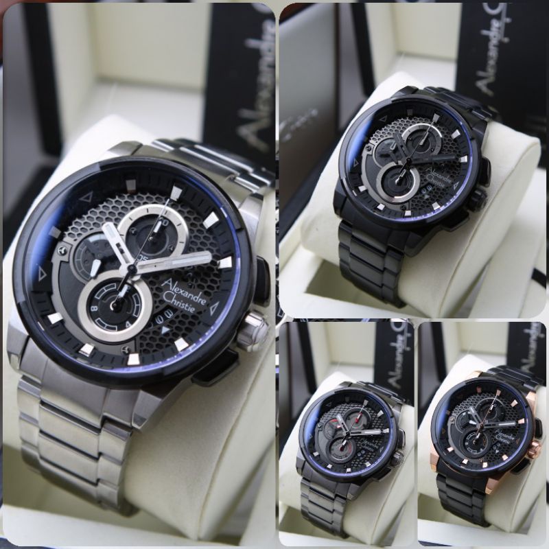 ALEXANDRE CHRISTIE 6618 / 6618MC PRIA ORIGINAL GARANSI 1TAHUN