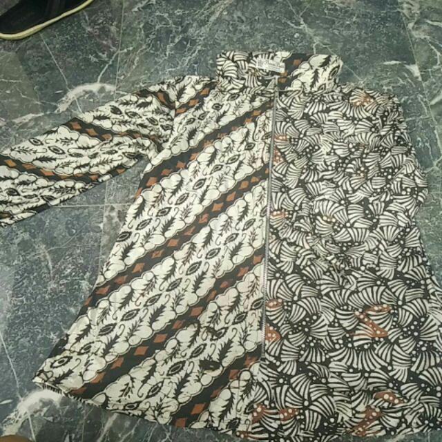 Atasan Batik Cap Kantoran Blouse Batik Modern Eksklusif