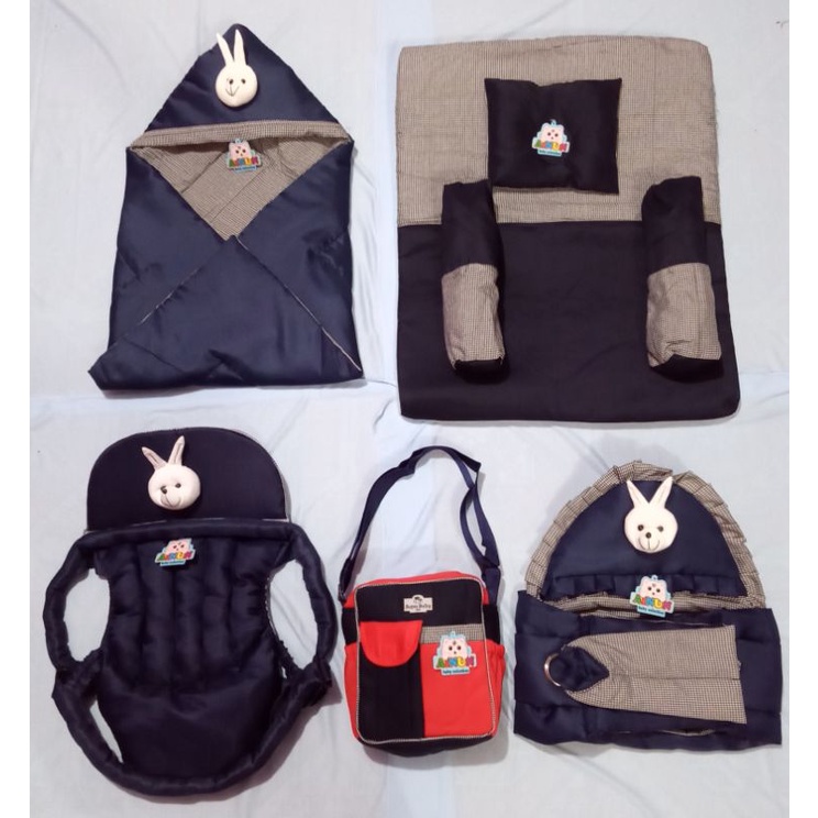 PROMO !!!( Bonus satu set sartaki) Terbaru set 5 &amp; set 4 perlengkapan bayi termurah REALPICT