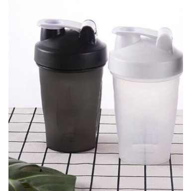 Sgmshop Botol Shaker Neon Gym Bottle Tumbler Fitnes Susu Bubuk BPA Free ABS Shaker