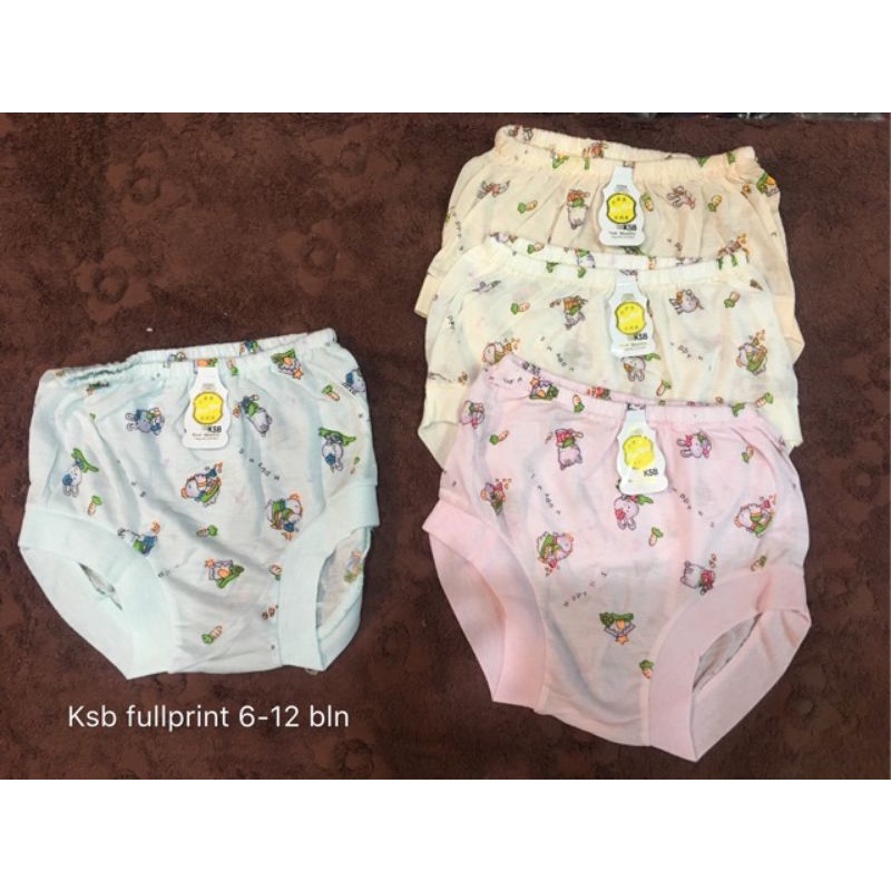 6 PCS !!! Celana pop bayi unisex 0 - 12 bln / Celana kodok bayi polos bordir full print MEY MEY