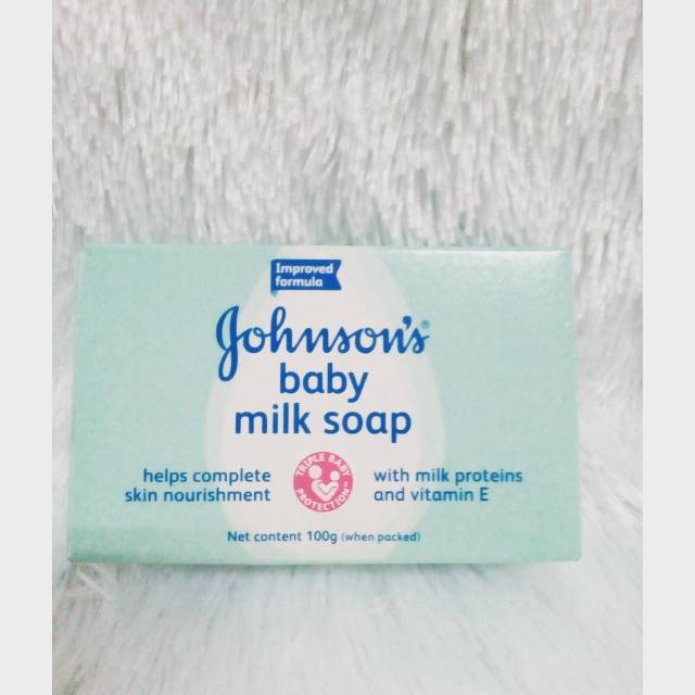 johnson's baby milk soap