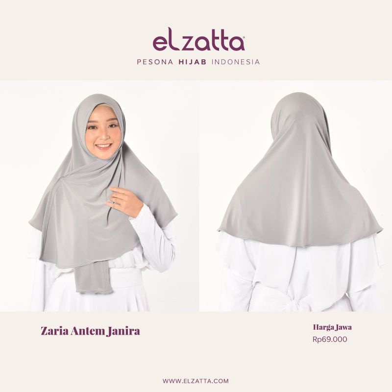 ELZATTA HIJAB INSTAN KERUDUNG INSTAN KHIMAR ANTEM JANIRA