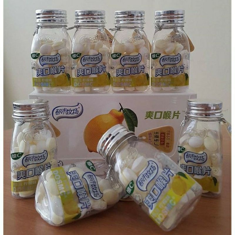 

PERMEN XINLE , PERMEN MINT MADE IN CHINA ( RASA LEMON) 38gr