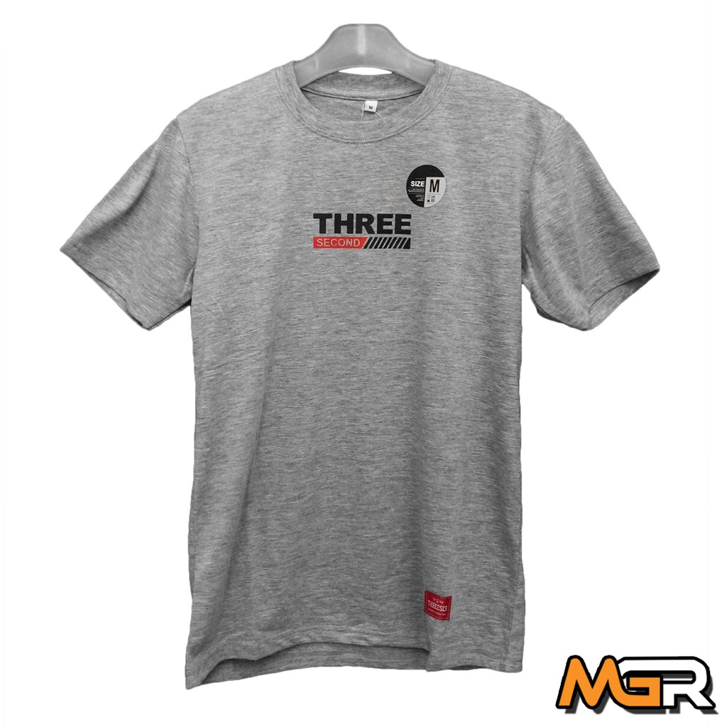 Kaos Distro Pria Three Second