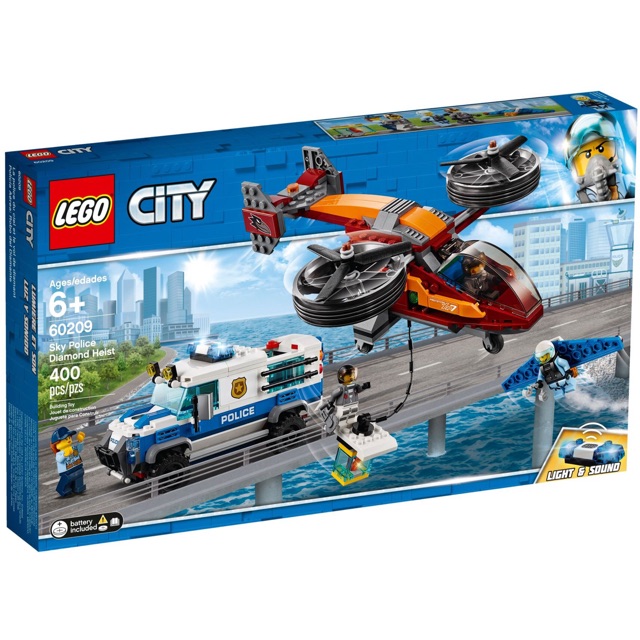 LEGO 60209 CITY Sky Police Diamond Heist