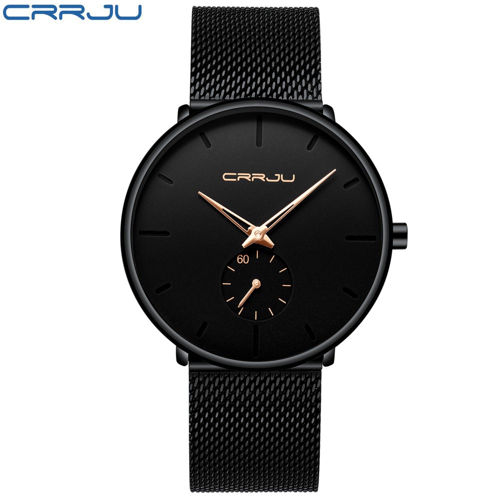 Jam Tangan CRRJU / Ready 13 Warna / Jam Tangan Pria Jam air samping olahraga fashion Jam tangan penjualan panas