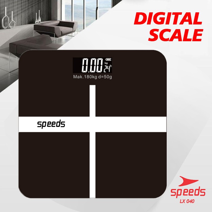 speeds 040-2 Timbangan Badan Digital