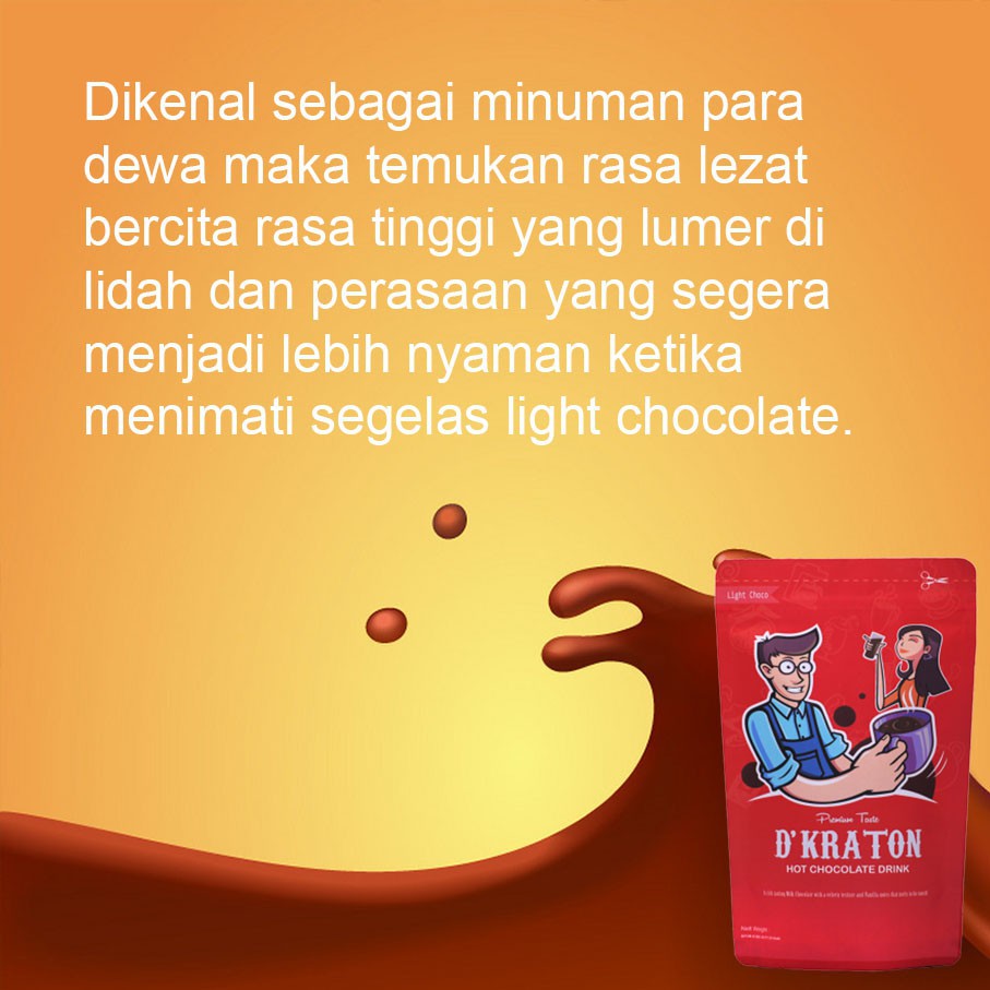 

PREMIUM QUALITY CHOCOLATE | MINUMAN COKLAT INSTAN | DE KRATON