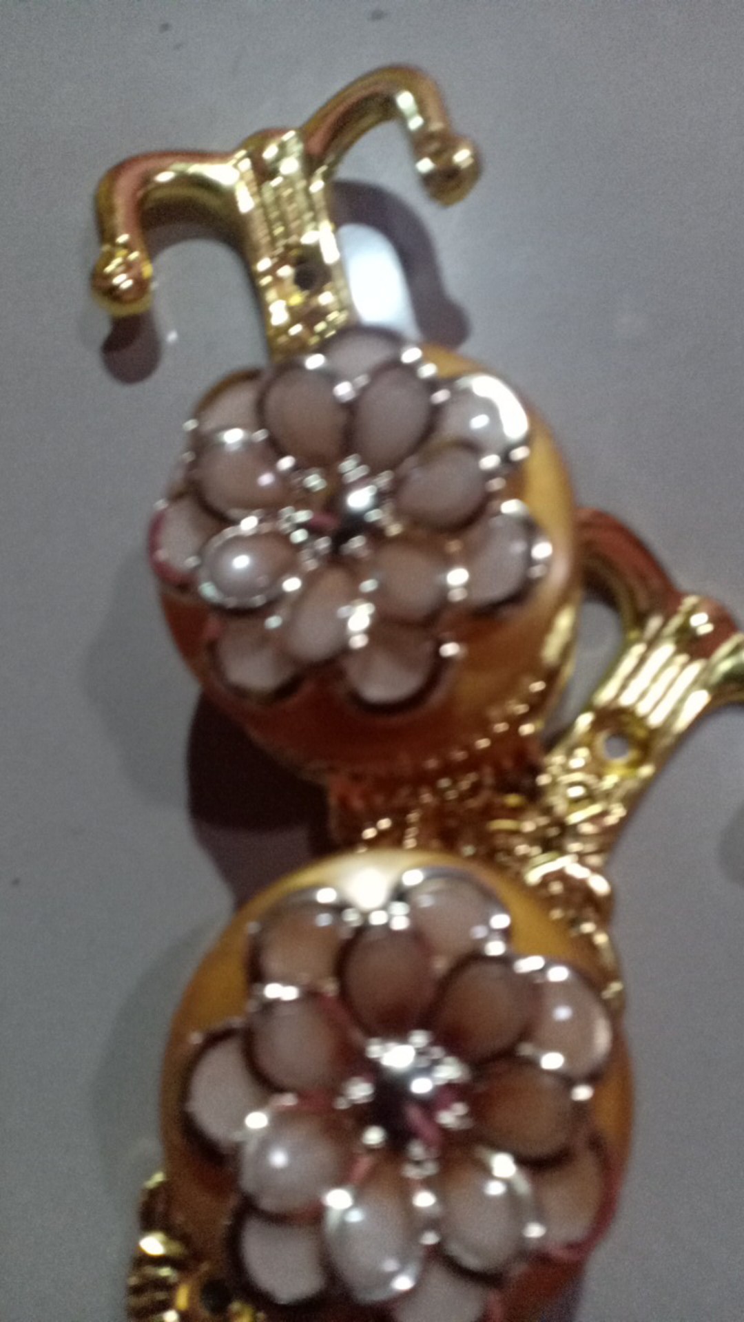 Hook Gorden // Pengait Tali Gorden // Hook Bunga ( Gold )