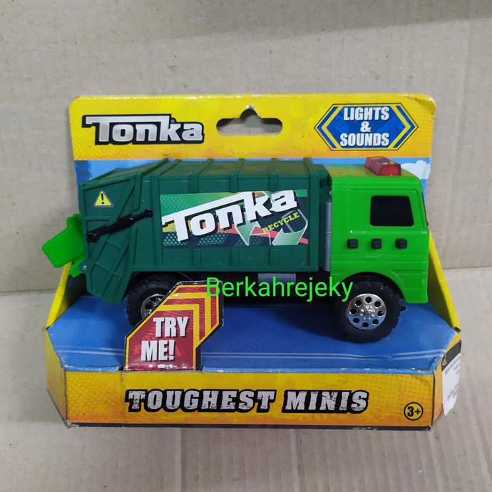 MAINAN MOBIL TRUCK SAMPAH TONKA GARBAGE TRUCK TONKA ORIGINAL Best Seller