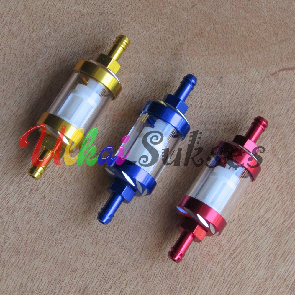 New Variasi Saringan Bensin/Filter Bensin Motor Kaca Bening Universal