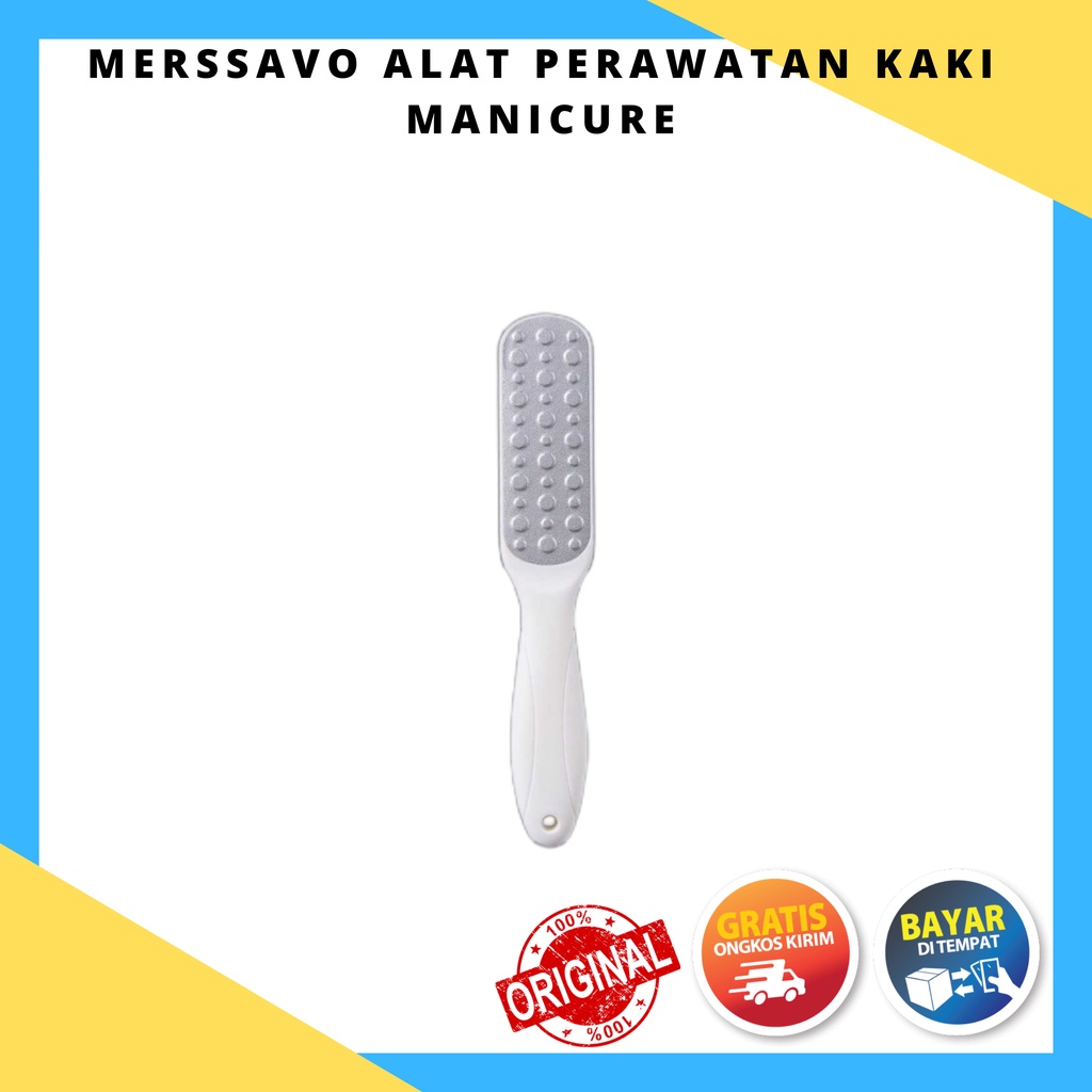 Merssavo Alat Perawatan Kaki Manicure Pedicure Foot Scrubber - HB07