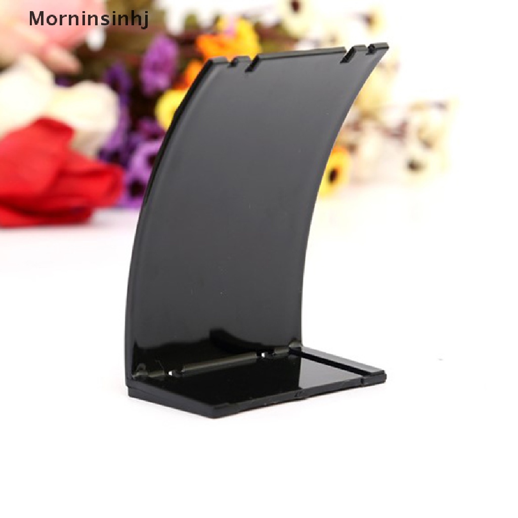 Stand Holder Display Perhiasan Kalung Anting Liontin Bahan Plastik