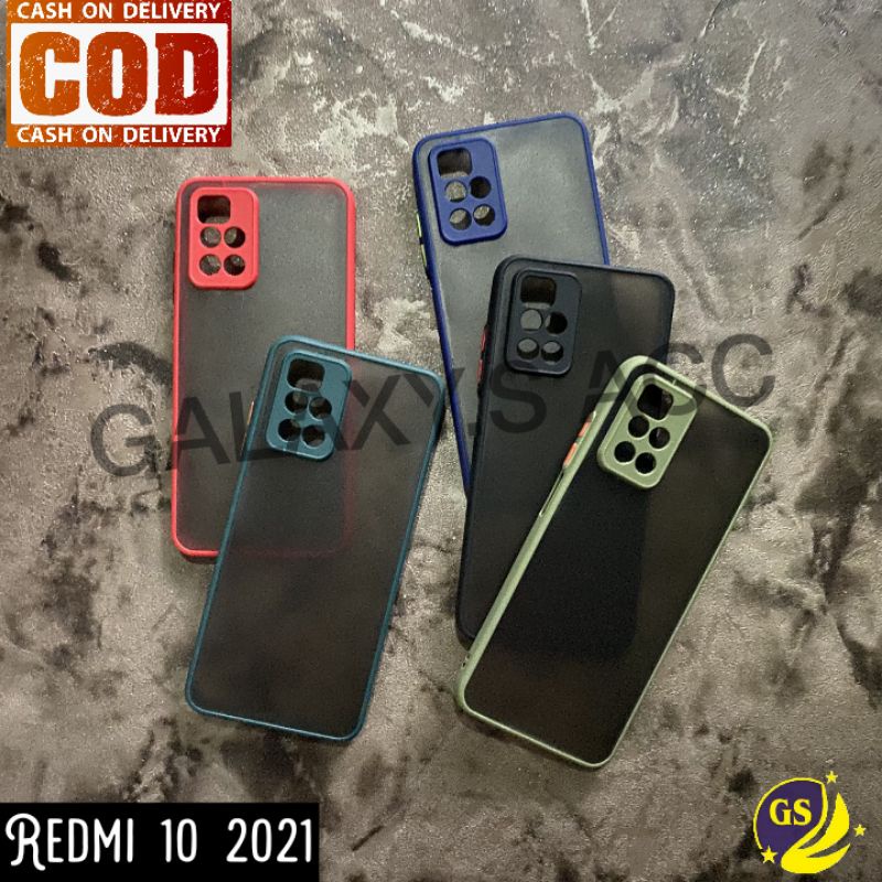 Case Xiaomi Redmi 10 NEW / POCO X3 GT 2021 Soft Case Dove Matte Transparan Slim Fuze Macaron Casing Aero