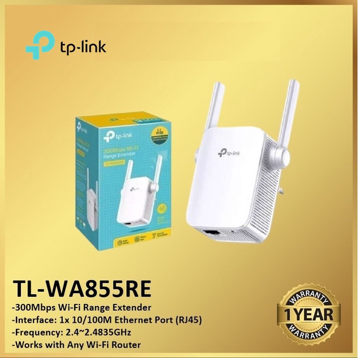 TP-Link TL-WA855RE - 300Mbps WiFi Range Extender TP LINK - TL WA855RE