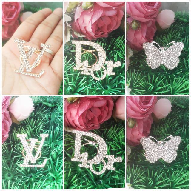 Ring nama Ring hijab/cincin hijab terbaru termurah terlaris