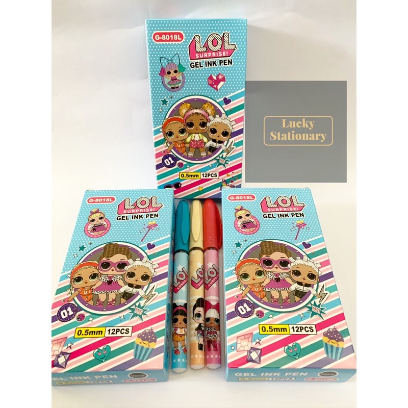 

Pena Gel LOL/Pulpen Gel LOL 0.5mm Motif Karakter Lol/Pen Gel Lol 0.5mm Motif Karakter Lol G-8018
