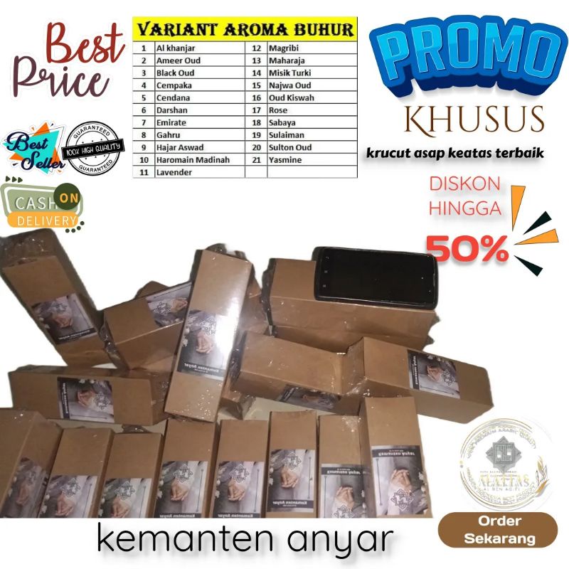 dupa bukhur krucut press aroma lavender isi 50 extra anti bakteri bertahan semalaman