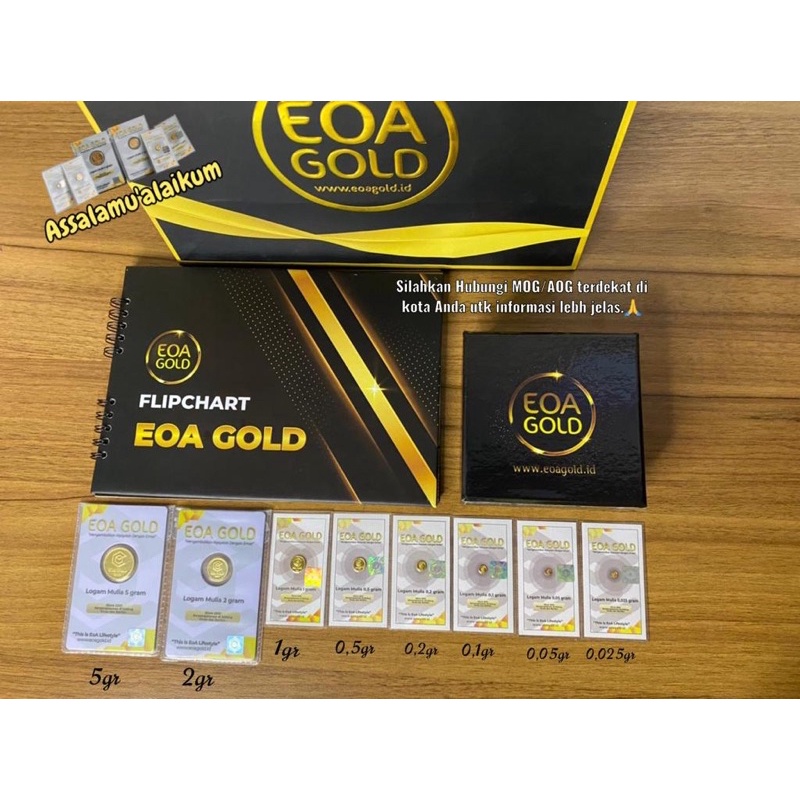 EOA GOLD 0,025/0,05/0,1/0,2gr