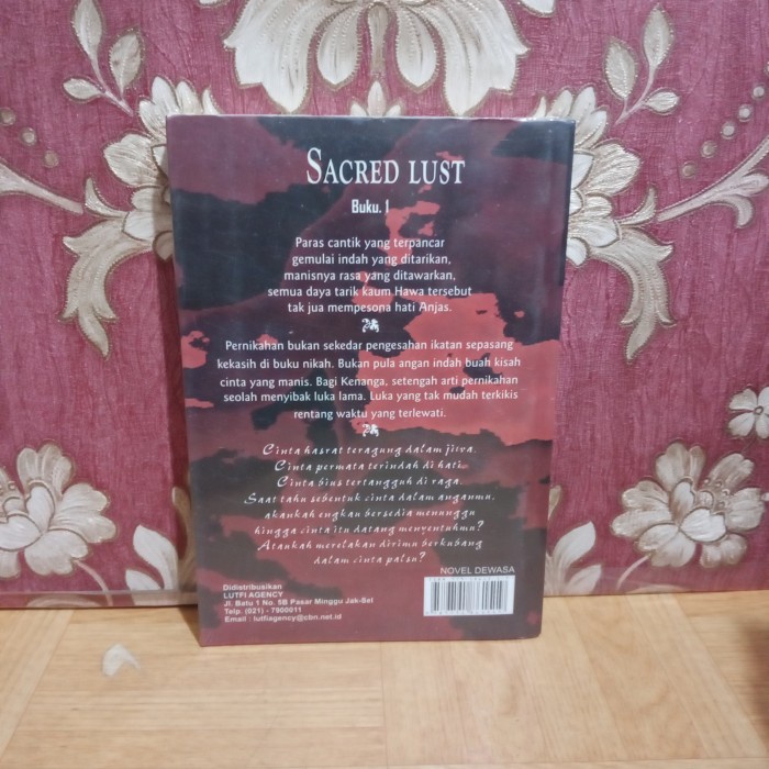 Flash Sale Novel Asli - D Alexrei Sacred Lust Terbaru
