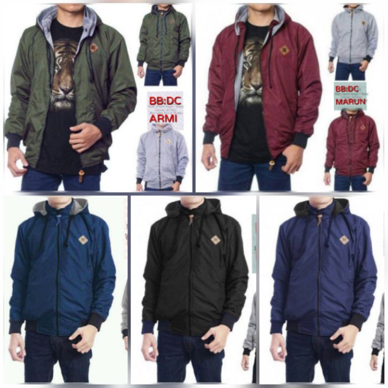 jaket:perasut bolak balik:cewe/cowo