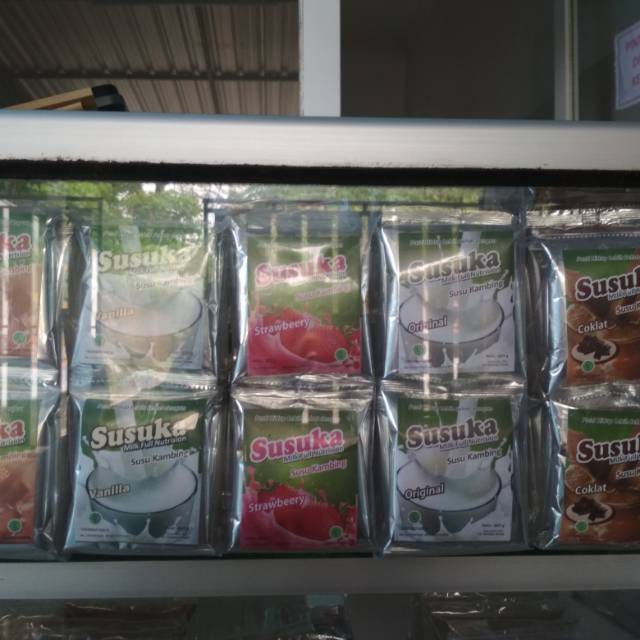

susu kambing sachet SUSUKA LOW CREAMER 1pack isi 10pcs