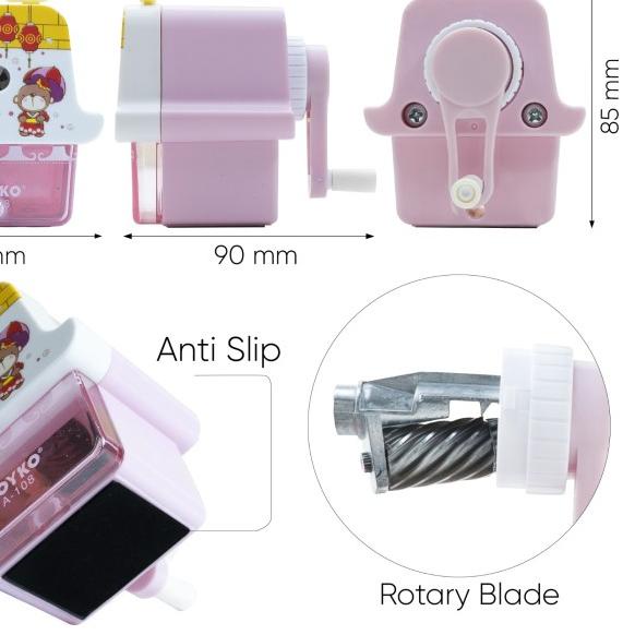 

➦ Rautan Serutan Putar Sharpener Joyko A-108 ✧