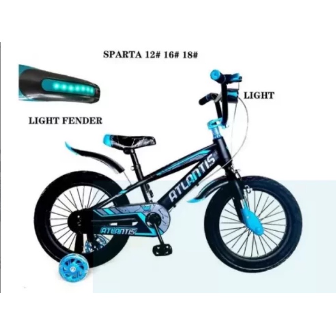 SEPEDA ANAK LAKI LAKI BMX 12 16 18 INCH ATLANTIS SPARTA