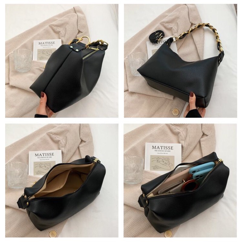 SG3326 Syafniegalery tas selempang tali rantai import 7806