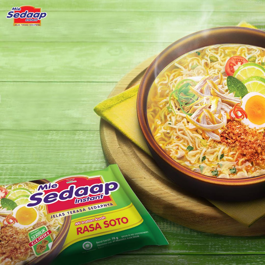 

Mie Sedaap Soto 75 Gram