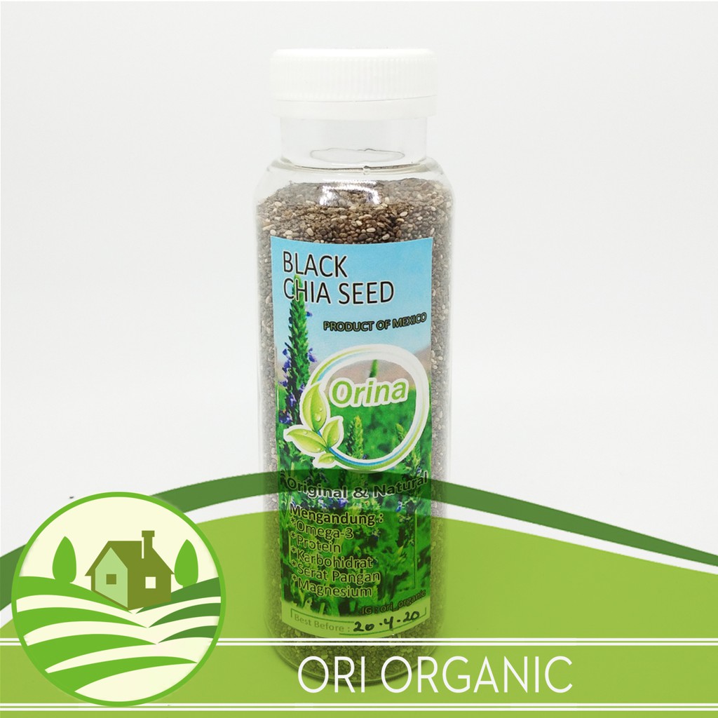 

ORINA - ORGANIK CHIA SEEDS MEXICO / PERU 180GR - MEXICO