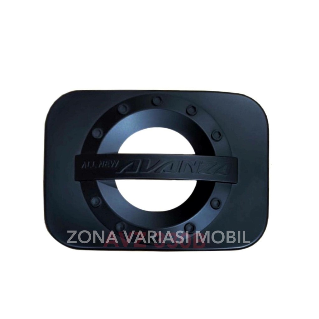 TANK COVER / PELAPIS TUTUP TANGKI MOBIL ALL NEW AVANZA VELOZ 2012 - 2020 SPORTY HITAM DOFF