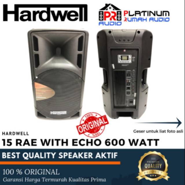 Speaker Aktif HARDWELL  MAX15RAE MAX 15RAE  MAX 15RAE ORIGINAL  15 inch 