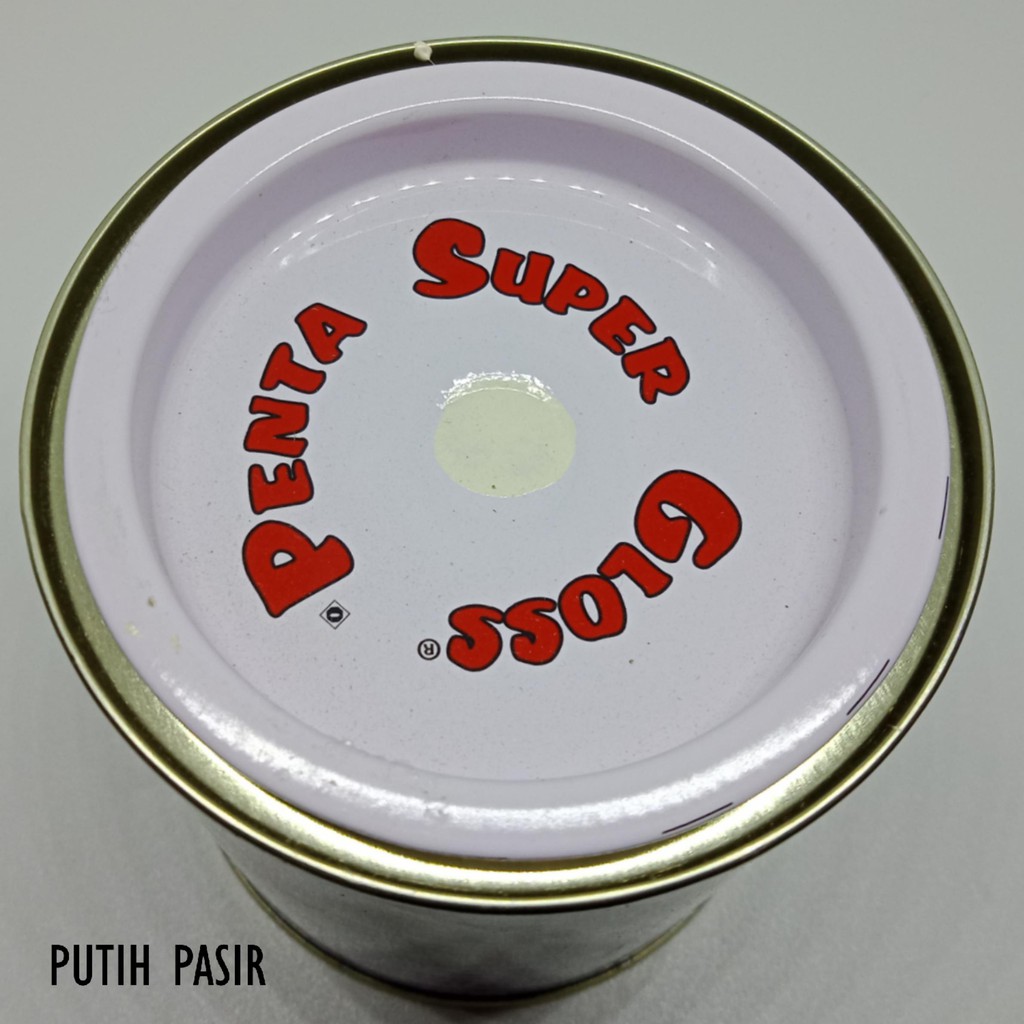 CAT PENTA PUTIH PASIR 1176 200 gram - cat penta white - cat putih penta super gloss - super gloss putih