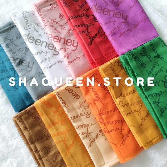 KERUDUNG DEENAY CORNER KW LASER CUT