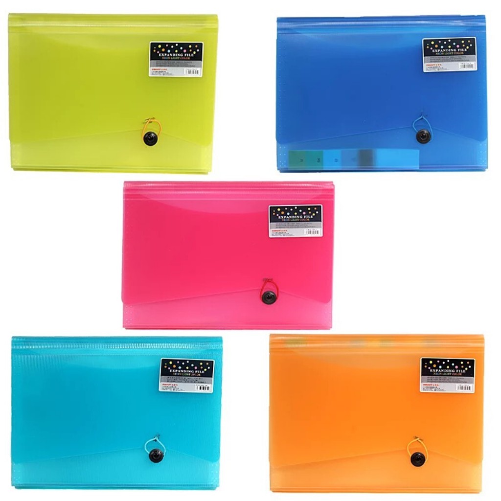 

Kinary Expanding File Neon Light Color 13 Pockets F8819