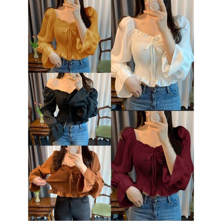 ALICE  - baju atasan wanita model terbaru  Blouse Aster