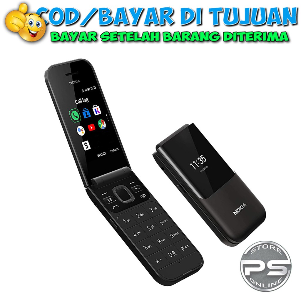HP Nokia 2720 Flip - HP Nokia Lipat - HP Dua Layar - HP Elegan - HP Fiturnya lengkap